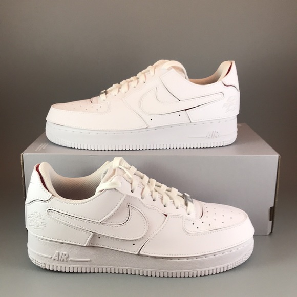 Nike Unisex Air Force 1/1 ‘White Varsity Red’ main image 11